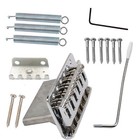 For Fender Stratocaster Strat Electric Guitar Parts Chrome Tremolo Bridge System