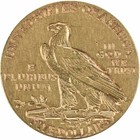 1908  5 Gold Indian Ef Uncertified  117
