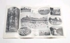 Santa Cruz California Travel Brochure Map Early 1900 s