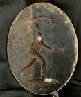 Antique Hornblower  Cast Iron Fire Insurance Plaque