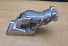 Rare Mack Truck Bulldog Chrome Hood Ornament Long Ear Vertical 3 Hole Mount Base