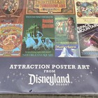 Disneyland Resort Attraction Poster Art Set     12 Posters     New Sealed Rare