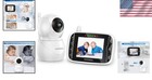 No Wifi Baby Monitor With Camera   Audio  3 2  Display  Night Vision   Lullabies