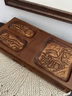 Antique Chinese Wood Box Hand Carved Rosewood Box Vintage Jewelry Box Butler