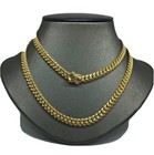 Men   s Real 10k Yellow Gold 6mm Miami Cuban Link Chain 24  Necklace Value  2495