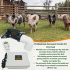 Automatic Pig Feeder  Food Dispenser With  Timer Healthier Pigs  Pigs Care