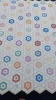 Vintage Beautiful Quilt Different Pieces Hand Woven Size   84x75 Inches