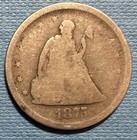 1875 S Seated Liberty Twenty Cent - Silver  rare Coin     269