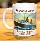 S S United States Beautiful Coffee Mug - Ship On Both Sides 
