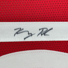 Framed Autographed signed Kelsey Plum 35x39 Las Vegas Red Jersey Jsa Coa