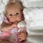 18  Reborn Dolls Girl Lifelike Handmade Full Body Vinyl Newborn Baby Gifts Toys