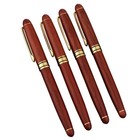 Natural Red Wood Fountain Pen Ballpoint Pen Handmade Daily Writing Classic Gifts