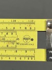 Vintage Pickett N600-es Log Log Speed Rule Slide Rule Synchro Scale