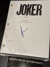 Joaquin Phoenix Joker Signed Autographed Full Script Coa