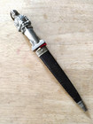 German Dagger Rare Wwi-wwii Etched Blade Unusual Knight Pommel Ges  Gesch 