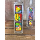 Matching Vinegar And Olive Oil Cruet Set With Pouring Stoppers