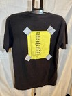 Pearl Jam Alive Stick Guy Logo Setlist Dbl Sided Xl Black T Shirt Vtg Band Tee
