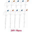 New High Quality Disposable Silicone Gastrostomy Feed Peg Tube Gastrostomy Tube