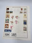 Ddr Germany Stamp Album Pages H e  Harris Ships Orchids Airmail Lot