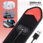 Wrist Wrap For Carpal Tunnel Heat Massage Red Light 3 Heat   Vibration Modes Us