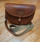 Buffalo Hide Leather Shotgun 100 12 Ga Cartridges  Hunting Speed Bag  Ammo Hold
