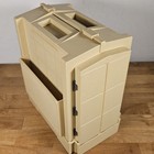 Worldwide Media Sewing Organizer Thread Bobbin Storage Caddy Folding Beige 1983 