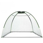 10  X 7  Rounded Golf Net With Target - By The Indoor Golf Shop