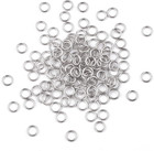 1000pcs 304 Stainless-steel Jump Rings For Jewelry Making Supplies 5mm 21gauge B