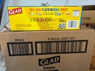 Glad Zipper Food Storage Freezer Bags - Quart - 20 Count  pack Of 4 