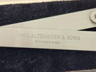 Theo Alteneder   Sons Equal Space Divider Stainless Drafting Tool 6 25  Antique