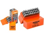 Steel Punch Stamp Die Set Metal Tool Letters  a-z  Numbers 0-9 Set 6mm
