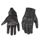 Shamofeng Goatskin Leather Motorcycle Gloves Cruiser Motorcycle Riding Gloves