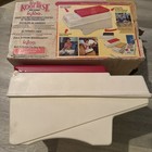 Vtg Little Kool Rest Igloo    82 Car Cooler Red   Beige Cup Holder Ice Chest W box