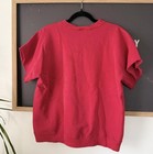 Red Georgia University Vintage Cutoff Sweatshirt 20 20 Usa Large