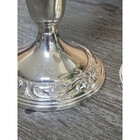 Towle Old Master  502 Sterling Silver Weighted Candlesticks Pair Vintage