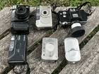 Lot Of 6 Vintage Minolta Film Cameras 110 Slr Freedom Riva Zoom Vectis P s Read