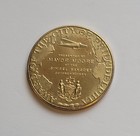 1932 Amelia Earhart Gimbels Banquet Brass Medal Coin City Of Philadelphia Rare