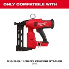 Milwaukee 1-3 4 In  9-gauge Galvanized Staples For M18 Fuel Stapler  960 box 