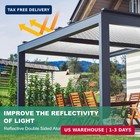 Reflective Bubble Insulation Sheet  Double Side Aluminum Foil Bubble Shield  Alu