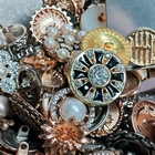 50 Vintage Style Decorative Sewing Buttons Mixed Sizes Colors Craft Use