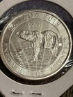 2019 Canada 2 Dollars  Polar Bear 9999 Fine Silver 1 2 Ounce Gem Bu