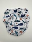 Whale Print Baby Diaper Cover Large New