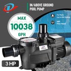 3 Hp Inground Swimming Pool Pump Motor Strainer For Hayward Replacement 110v