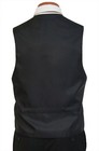Men s Armanno Halloween Orange Tuxedo Vest With Bow Tie Formal Size Medium M