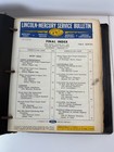 Lot Of 50  Vintage 1963 Series Lincoln mercury  ford  Service Bulletins   1-57 