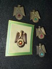 Wwii Whw Winterhilfswerk Tinny Pin Badge Mixed Lot Original Pieces Eagle