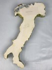 Ceramic Italy Boot Souvenir Wall Plaque Made In Italy
