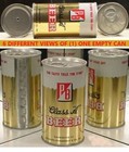 Pb Class A Beer 12 Oz Air Filled Can Horlacher Allentown Pennsylvania 876 1  Wow