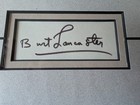 Burt Lancaster Legendary Actor 11x14 Autographed And Matted Display With Coa