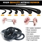 Nitrile Rubber O-rings Seals 1 0mm Cross Section O Ring Sealing 1mm - 61mm Id